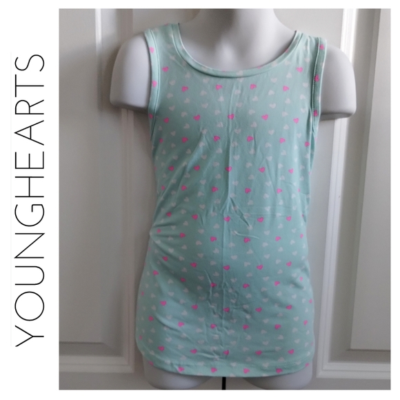 NWOT Hearts Tank Top - Picture 1 of 4